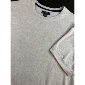 Polo Ralph Lauren Mens Sleepwear T-Shirt Heather Grey Logo Hem Crewneck Large